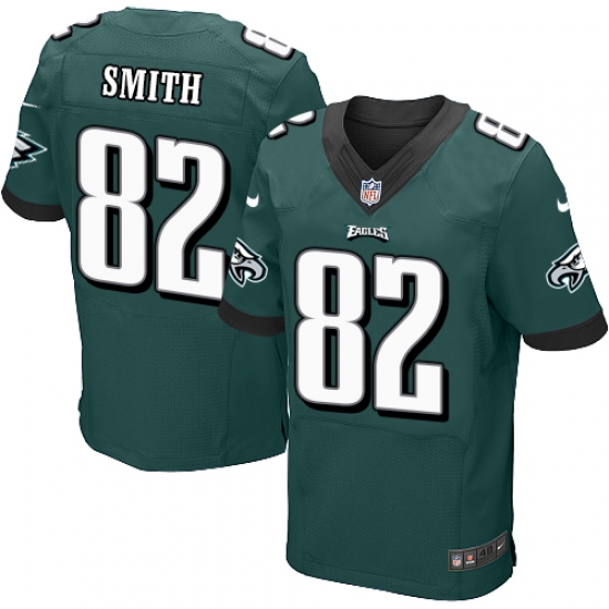 Nike Eagles #82 Torrey Smith Midnight Green Team Color Mens Stitched NFL New Elite Jersey Nike Eagles #82 Torrey Smith Midnight Green Team Color Mens Stitched NFL New Elite Jersey