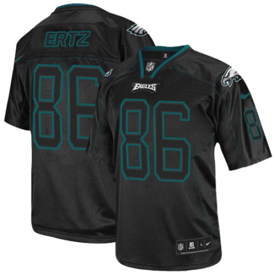 Nike Eagles #86 Zach Ertz Lights Out Black Mens Stitched NFL Elite Jersey Nike Eagles #86 Zach Ertz Lights Out Black Mens Stitched NFL Elite Jersey