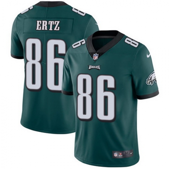 Nike Eagles #86 Zach Ertz Midnight Green Team Color Mens Stitched NFL Vapor Untouchable Limited Jersey Nike Eagles #86 Zach Ertz Midnight Green Team Color Mens Stitched NFL Vapor Untouchable Limited Jersey
