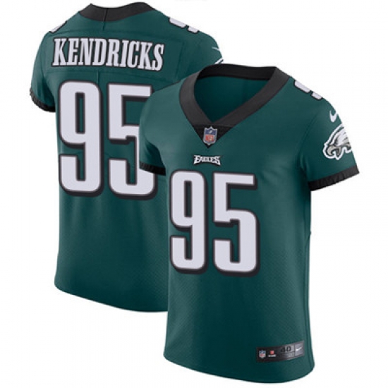 Nike Eagles #95 Mychal Kendricks Midnight Green Team Color Mens Stitched NFL Vapor Untouchable Elite Jersey Nike Eagles #95 Mychal Kendricks Midnight Green Team Color Mens Stitched NFL Vapor Untouchable Elite Jersey