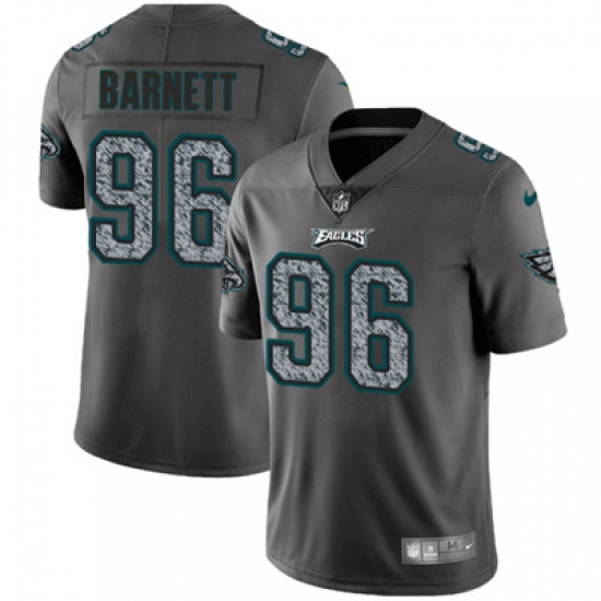 Nike Eagles #96 Derek Barnett Gray Static Mens NFL Vapor Untouchable Game Jersey Nike Eagles #96 Derek Barnett Gray Static Mens NFL Vapor Untouchable Game Jersey