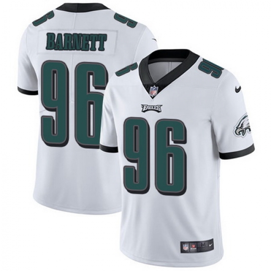 Nike Eagles #96 Derek Barnett White Mens Stitched NFL Vapor Untouchable Limited Jersey Nike Eagles #96 Derek Barnett White Mens Stitched NFL Vapor Untouchable Limited Jersey