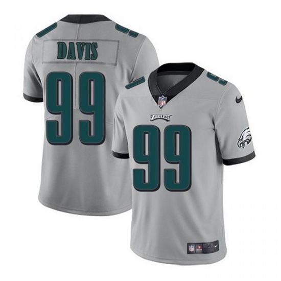 Nike Eagles 99 Jordan Davis Gray 2022 NFL Draft Vapor Untouchable Limited Jerse Nike Eagles 99 Jordan Davis Gray 2022 NFL Draft Vapor Untouchable Limited Jerse