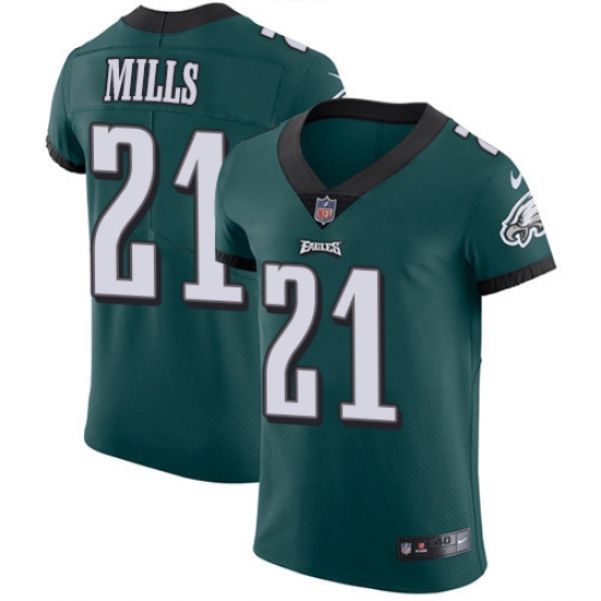 Nike Philadelphia Eagles 21 Jalen Mills Green Team Color Men Stitched NFL Vapor Untouchable Elite Jersey Nike Philadelphia Eagles 21 Jalen Mills Green Team Color Men Stitched NFL Vapor Untouchable Elite Jersey