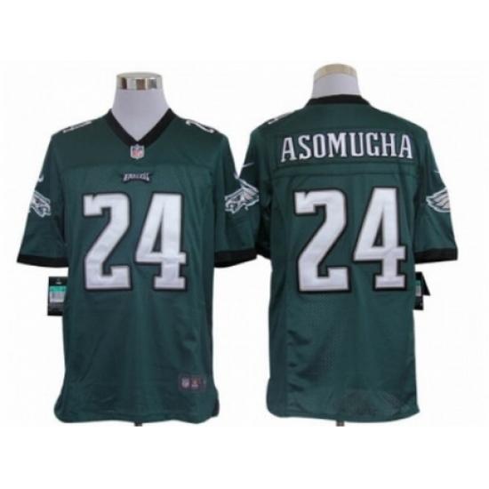 Nike Philadelphia Eagles 24 Nnamdi Asomugha Green Limited NFL Jersey Nike Philadelphia Eagles 24 Nnamdi Asomugha Green Limited NFL Jersey