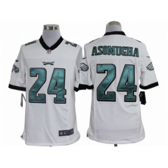 Nike Philadelphia Eagles 24 Nnamdi Asomugha White Limited NFL Jersey Nike Philadelphia Eagles 24 Nnamdi Asomugha White Limited NFL Jersey