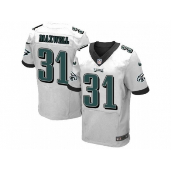 Nike Philadelphia Eagles 31 Byron Maxwell white Elite NFL Jersey Nike Philadelphia Eagles 31 Byron Maxwell white Elite NFL Jersey