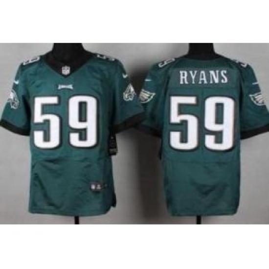 Nike Philadelphia Eagles 59 DeMeco Ryans Green Elite NFL Jersey Nike Philadelphia Eagles 59 DeMeco Ryans Green Elite NFL Jersey