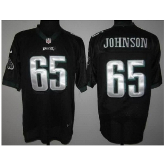 Nike Philadelphia Eagles 65 Lane Johnson Black Elite NFL Jersey Nike Philadelphia Eagles 65 Lane Johnson Black Elite NFL Jersey