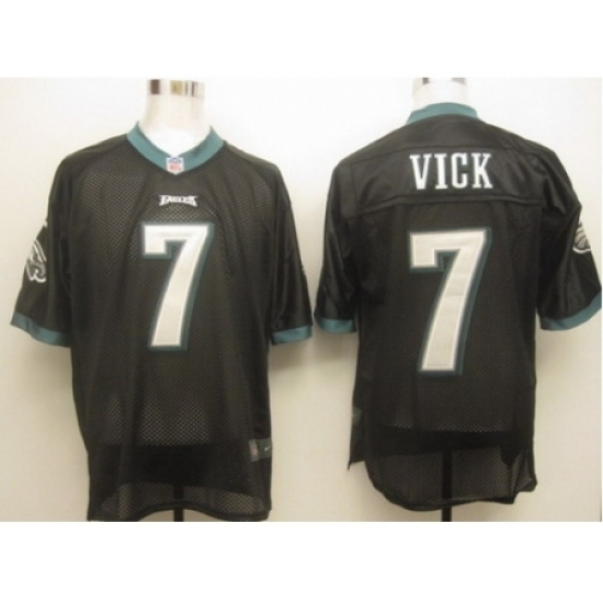 Nike Philadelphia Eagles 7 Michael Vick Black Elite NFL Jersey Nike Philadelphia Eagles 7 Michael Vick Black Elite NFL Jersey