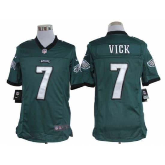 Nike Philadelphia Eagles 7 Michael Vick Green Limited NFL Jersey Nike Philadelphia Eagles 7 Michael Vick Green Limited NFL Jersey