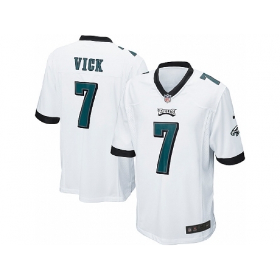 Nike Philadelphia Eagles 7 Michael Vick White Game NFL Jersey Nike Philadelphia Eagles 7 Michael Vick White Game NFL Jersey