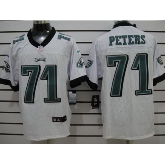 Nike Philadelphia Eagles 71 Jason Peters White Elite Nike NFL Jersey Nike Philadelphia Eagles 71 Jason Peters White Elite Nike NFL Jersey