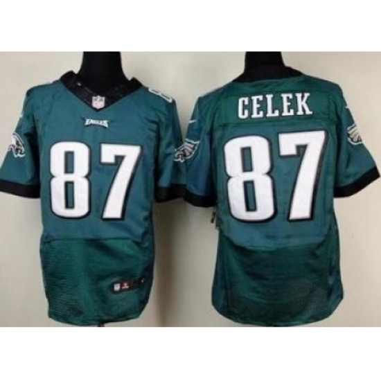 Nike Philadelphia Eagles 87 Brent Celek Green Elite NFL Jersey Nike Philadelphia Eagles 87 Brent Celek Green Elite NFL Jersey