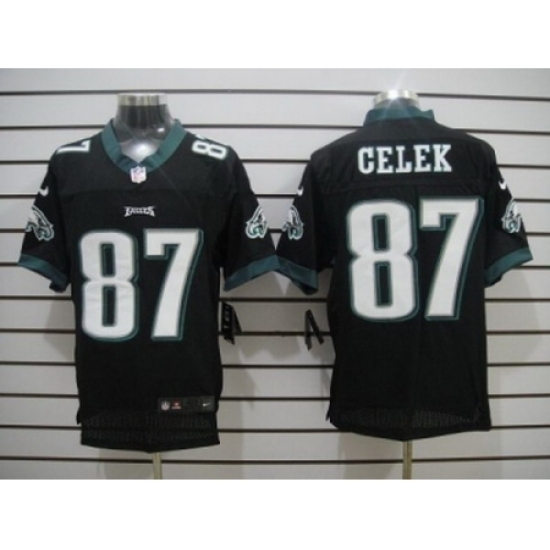 Nike Philadelphia Eagles 87 Brent Celek black Elite NFL Jersey Nike Philadelphia Eagles 87 Brent Celek black Elite NFL Jersey