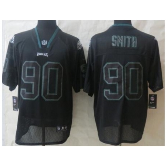Nike Philadelphia Eagles 90 Marcus Smith Black Elite Lights Out NFL Jersey Nike Philadelphia Eagles 90 Marcus Smith Black Elite Lights Out NFL Jersey