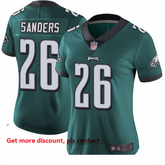 Eagles 26 Miles Sanders Midnight Green Team Color Women Stitched Football Vapor Untouchable Limited Jersey Eagles 26 Miles Sanders Midnight Green Team Color Women Stitched Football Vapor Untouchable Limited Jersey
