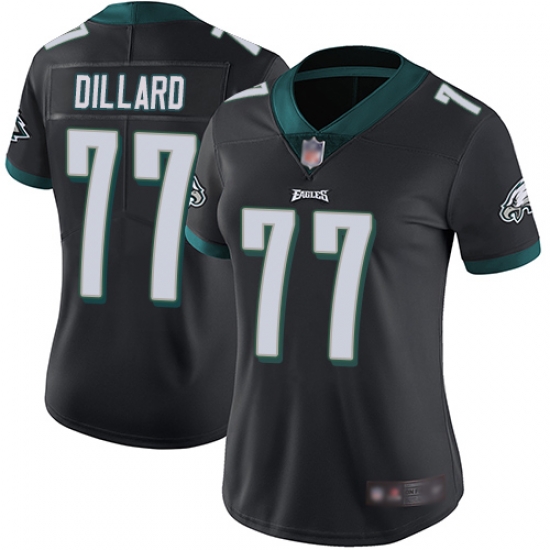 Eagles 77 Andre Dillard Black Alternate Women Stitched Football Vapor Untouchable Limited Jersey Eagles 77 Andre Dillard Black Alternate Women Stitched Football Vapor Untouchable Limited Jersey