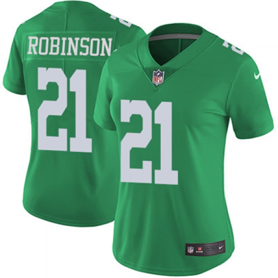 Nike Eagles #21 Patrick Robinson Green Womens Stitched NFL Limited Rush Jersey Nike Eagles #21 Patrick Robinson Green Womens Stitched NFL Limited Rush Jersey