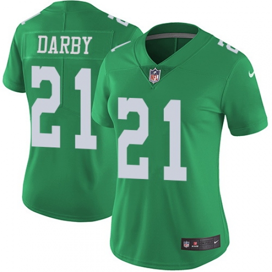 Nike Eagles #21 Ronald Darby Green Womens Stitched NFL Limited Rush Jersey Nike Eagles #21 Ronald Darby Green Womens Stitched NFL Limited Rush Jersey