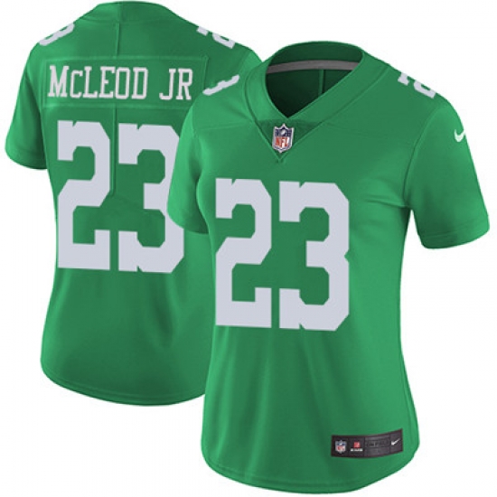 Nike Eagles #23 Rodney McLeod Jr Green Womens Stitched NFL Limited Rush Jersey Nike Eagles #23 Rodney McLeod Jr Green Womens Stitched NFL Limited Rush Jersey