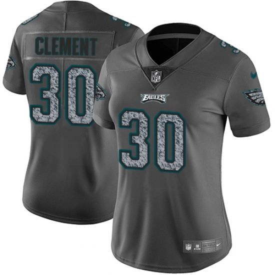 Nike Eagles #30 Corey Clement Gray Static Womens NFL Vapor Untouchable Game Jersey Nike Eagles #30 Corey Clement Gray Static Womens NFL Vapor Untouchable Game Jersey