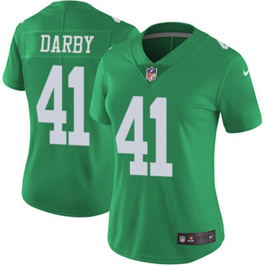 Nike Eagles #41 Ronald Darby Green Womens Stitched NFL Limited Rush Jersey Nike Eagles #41 Ronald Darby Green Womens Stitched NFL Limited Rush Jersey