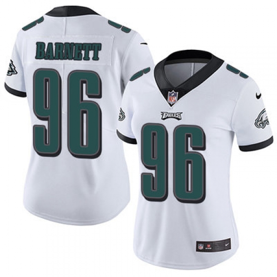 Nike Eagles #96 Derek Barnett White Womens Stitched NFL Vapor Untouchable Limited Jersey Nike Eagles #96 Derek Barnett White Womens Stitched NFL Vapor Untouchable Limited Jersey