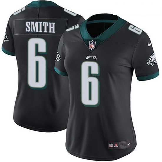 Nike Philadelphia Eagles 6 DeVonta Smith Black Alternate Women Stitched NFL Vapor Untouchable Limited Jersey Nike Philadelphia Eagles 6 DeVonta Smith Black Alternate Women Stitched NFL Vapor Untouchable Limited Jersey
