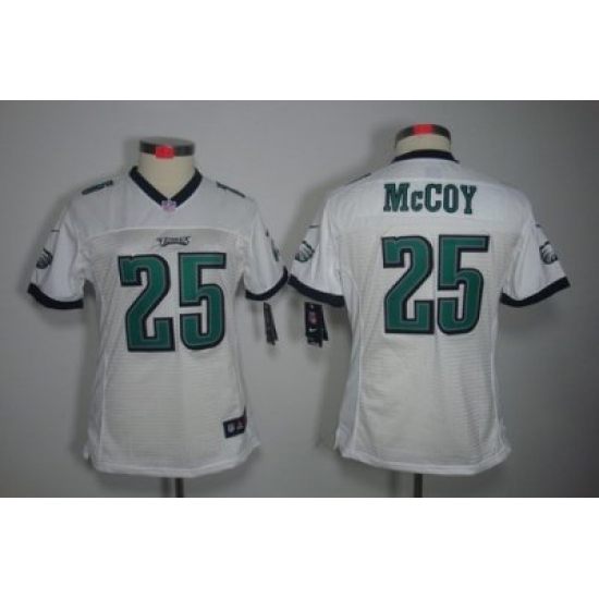 Women Nike Philadelphia Eagles #25 LeSean McCoy White Color Limited Jerseys Women Nike Philadelphia Eagles #25 LeSean McCoy White Color Limited Jerseys