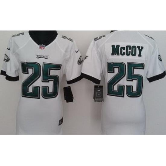 Women Nike Philadelphia Eagles #25 LeSean McCoy White Nike NFL Jerseys Women Nike Philadelphia Eagles #25 LeSean McCoy White Nike NFL Jerseys