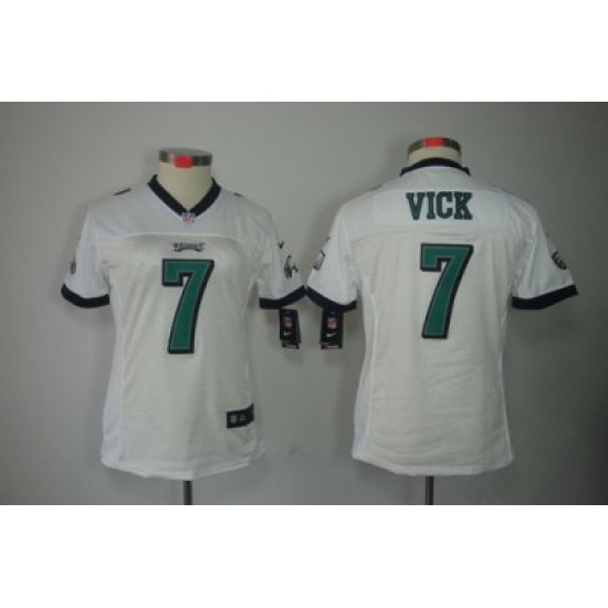 Women Nike Philadelphia Eagles 7# Michael Vick White Color Limited Jerseys Women Nike Philadelphia Eagles 7# Michael Vick White Color Limited Jerseys