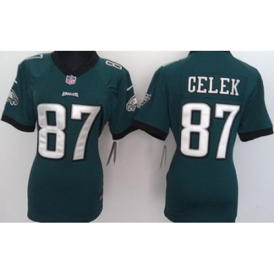 Women Nike Philadelphia Eagles #87 Brent Celek Green Nike NFL Jerseys Women Nike Philadelphia Eagles #87 Brent Celek Green Nike NFL Jerseys