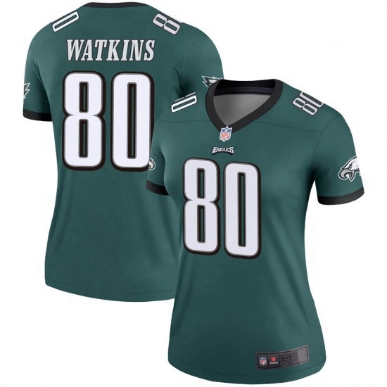 Women Nike Philadelphia Eagles Quez Watkins #80 Green Vapor Limited Jersey Women Nike Philadelphia Eagles Quez Watkins #80 Green Vapor Limited Jersey