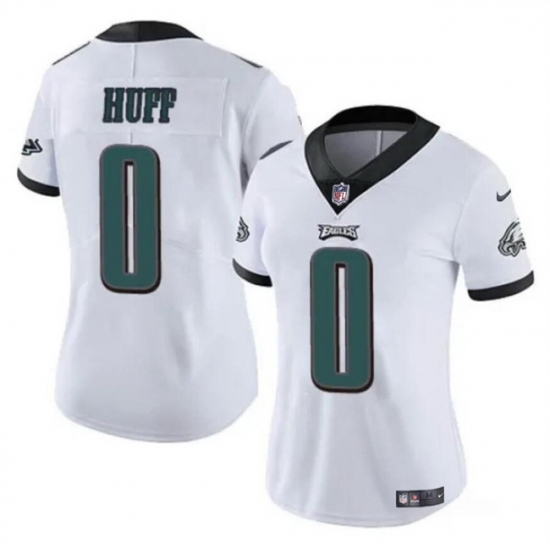 Women Philadelphia Eagles 0 Bryce Huff White Vapor Untouchable Limited Stitched Football Jersey Women Philadelphia Eagles 0 Bryce Huff White Vapor Untouchable Limited Stitched Football Jersey