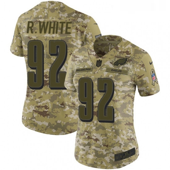 Womens Nike Philadelphia Eagles 92 Reggie White Limited Camo 2018 Salute to Service NFL Jersey Womens Nike Philadelphia Eagles 92 Reggie White Limited Camo 2018 Salute to Service NFL Jersey