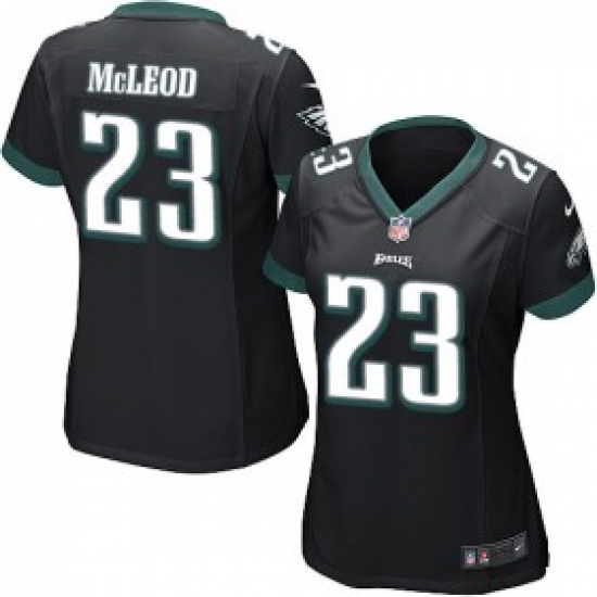 womens nike philadelphia eagles #23 rodney mcleod black alternate nfl jersey womens nike philadelphia eagles #23 rodney mcleod black alternate nfl jersey