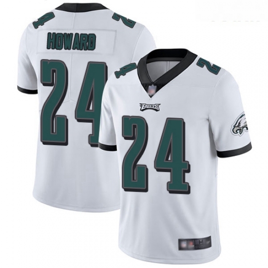 Eagles #24 Jordan Howard White Youth Stitched Football Vapor Untouchable Limited Jersey Eagles #24 Jordan Howard White Youth Stitched Football Vapor Untouchable Limited Jersey