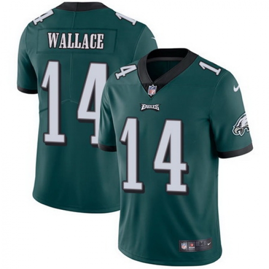 Nike Eagles #14 Mike Wallace Midnight Green Team Color Youth Stitched NFL Vapor Untouchable Limited Jersey Nike Eagles #14 Mike Wallace Midnight Green Team Color Youth Stitched NFL Vapor Untouchable Limited Jersey