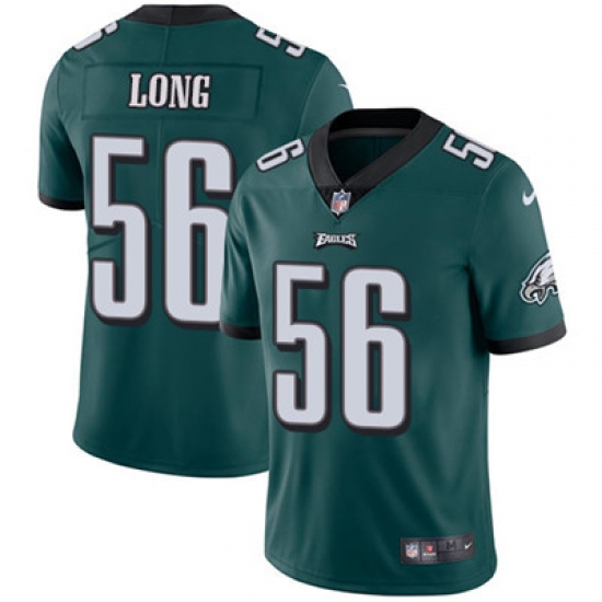Nike Eagles #56 Chris Long Midnight Green Team Color Youth Stitched NFL Vapor Untouchable Limited Jersey Nike Eagles #56 Chris Long Midnight Green Team Color Youth Stitched NFL Vapor Untouchable Limited Jersey