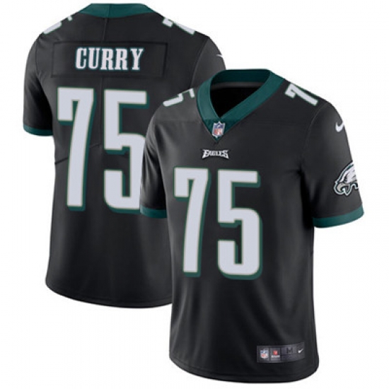 Nike Eagles #75 Vinny Curry Black Alternate Youth Stitched NFL Vapor Untouchable Limited Jersey Nike Eagles #75 Vinny Curry Black Alternate Youth Stitched NFL Vapor Untouchable Limited Jersey