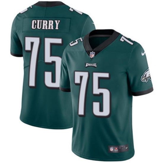 Nike Eagles #75 Vinny Curry Midnight Green Team Color Youth Stitched NFL Vapor Untouchable Limited Jersey Nike Eagles #75 Vinny Curry Midnight Green Team Color Youth Stitched NFL Vapor Untouchable Limited Jersey