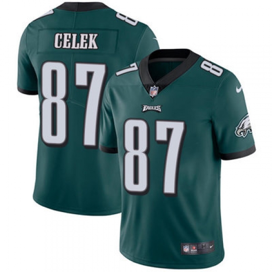 Nike Eagles #87 Brent Celek Midnight Green Team Color Youth Stitched NFL Vapor Untouchable Limited Jersey Nike Eagles #87 Brent Celek Midnight Green Team Color Youth Stitched NFL Vapor Untouchable Limited Jersey
