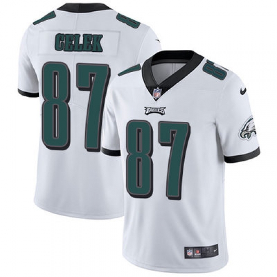 Nike Eagles #87 Brent Celek White Youth Stitched NFL Vapor Untouchable Limited Jersey Nike Eagles #87 Brent Celek White Youth Stitched NFL Vapor Untouchable Limited Jersey
