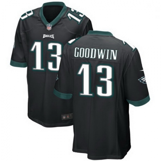 Youth Nike Eagles 13 Marquise Goodwin Black Vapor Limited Stitched NFL Jersey Youth Nike Eagles 13 Marquise Goodwin Black Vapor Limited Stitched NFL Jersey