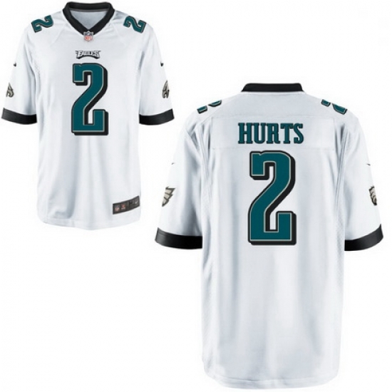 Youth Nike Eagles 2 Jalen Hurts White Vapor Limited Stitched NFL Jersey Youth Nike Eagles 2 Jalen Hurts White Vapor Limited Stitched NFL Jersey