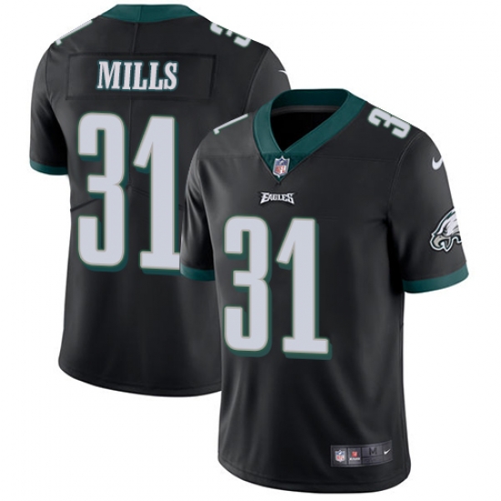 Youth Nike Eagles #31 Jalen Mills Black Alternate Stitched NFL Vapor Untouchable Limited Jersey Youth Nike Eagles #31 Jalen Mills Black Alternate Stitched NFL Vapor Untouchable Limited Jersey