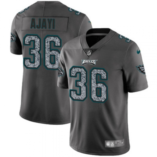 Youth Nike Eagles #36 Jay Ajayi Gray Static NFL Vapor Untouchable Game Jersey Youth Nike Eagles #36 Jay Ajayi Gray Static NFL Vapor Untouchable Game Jersey