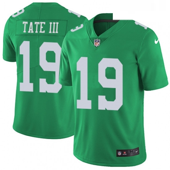 Youth Nike Philadelphia Eagles 19 Golden Tate III Limited Green Rush Vapor Untouchable NFL Jerse Youth Nike Philadelphia Eagles 19 Golden Tate III Limited Green Rush Vapor Untouchable NFL Jerse