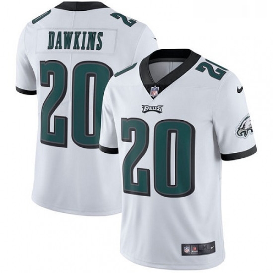 Youth Nike Philadelphia Eagles 20 Brian Dawkins White Vapor Untouchable Limited Player NFL Jersey Youth Nike Philadelphia Eagles 20 Brian Dawkins White Vapor Untouchable Limited Player NFL Jersey